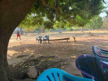 Resting in the shade in Lui
