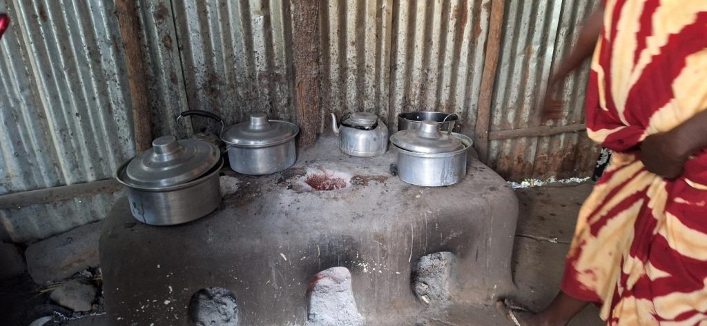 Meals prepared by the women of the church